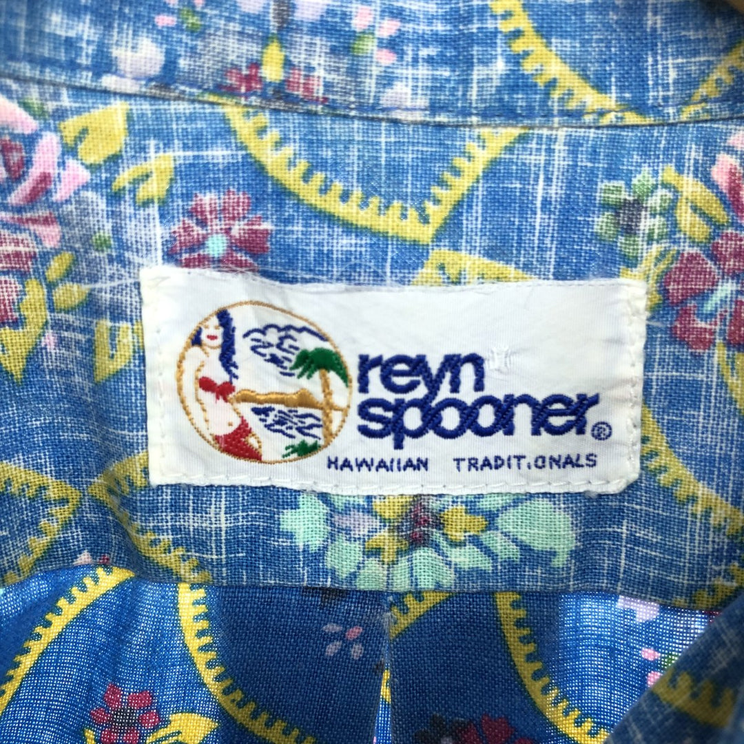 90'S Reyn Spooner REYNSPOONER Swimsuit Tag Bikini Tag All-Over Print Hawaiian Aloha Shirt Men's L /eaa457989