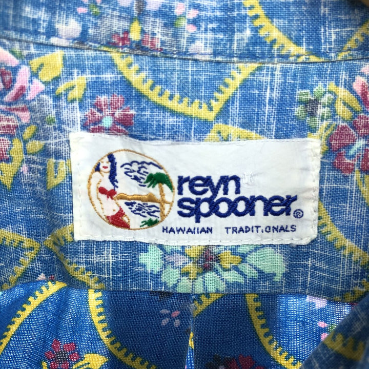 90'S Reyn Spooner REYNSPOONER Swimsuit Tag Bikini Tag All-Over Print Hawaiian Aloha Shirt Men's L /eaa457989