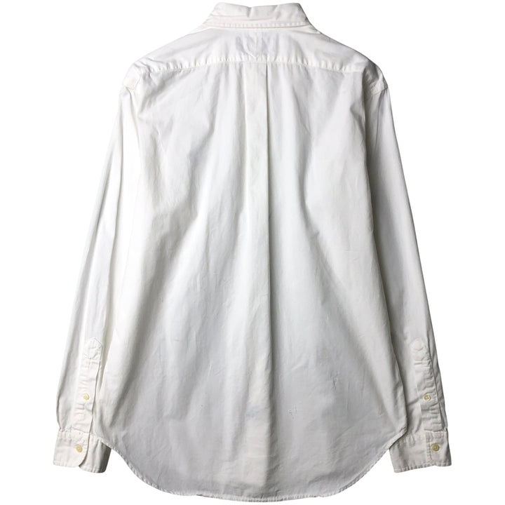 Ralph Lauren Classic Fit long sleeve button down shirt, men's size M cotton white type Vintage Second Hand