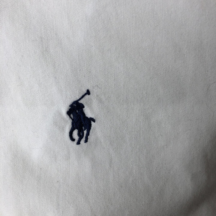 Ralph Lauren Classic Fit long sleeve button down shirt, men's size M cotton white type Vintage Second Hand