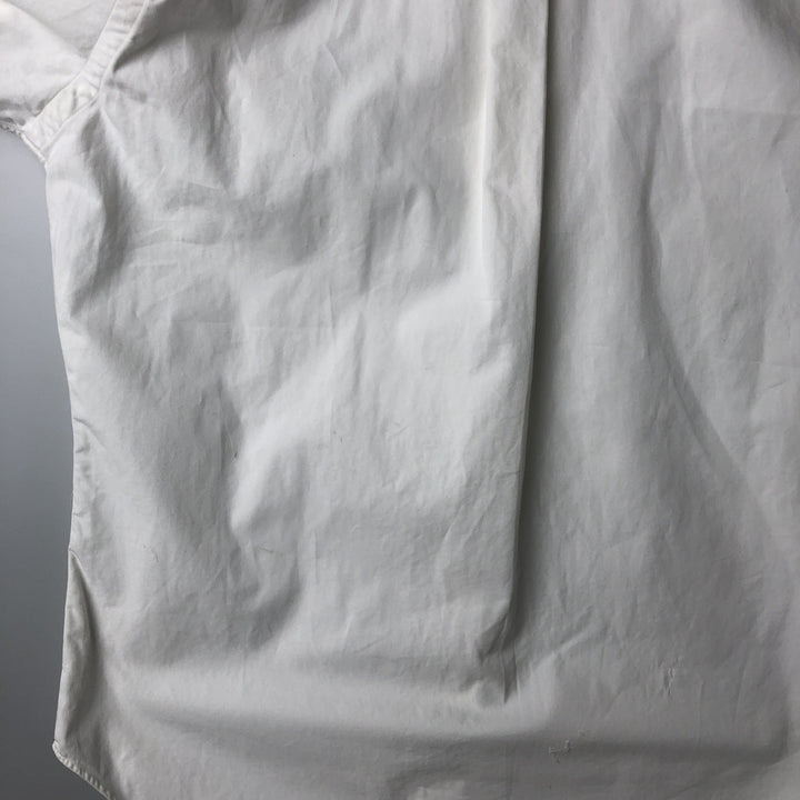 Ralph Lauren Classic Fit long sleeve button down shirt, men's size M cotton white type Vintage Second Hand