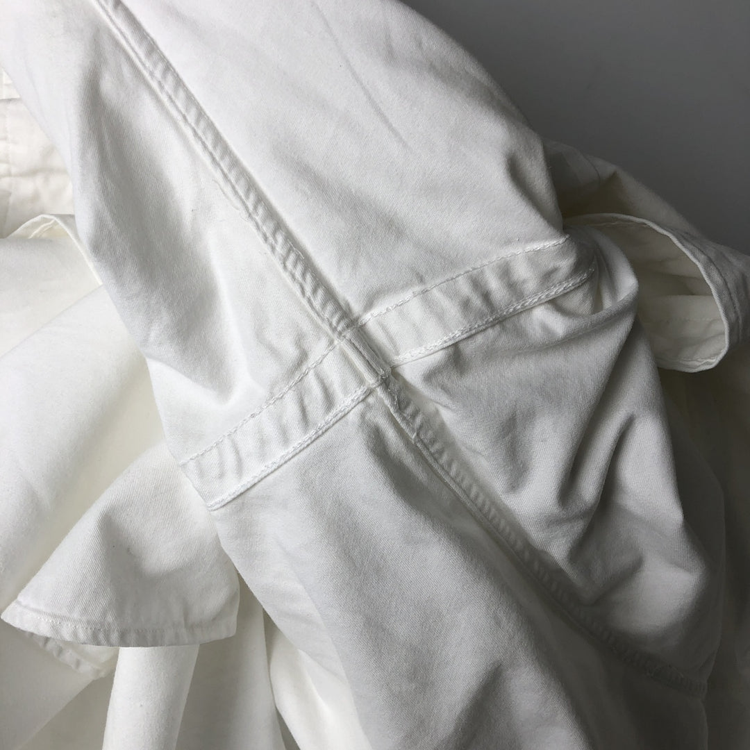 Ralph Lauren Classic Fit long sleeve button down shirt, men's size M cotton white type Vintage Second Hand