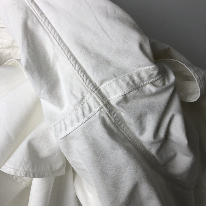 Ralph Lauren Classic Fit long sleeve button down shirt, men's size M cotton white type Vintage Second Hand