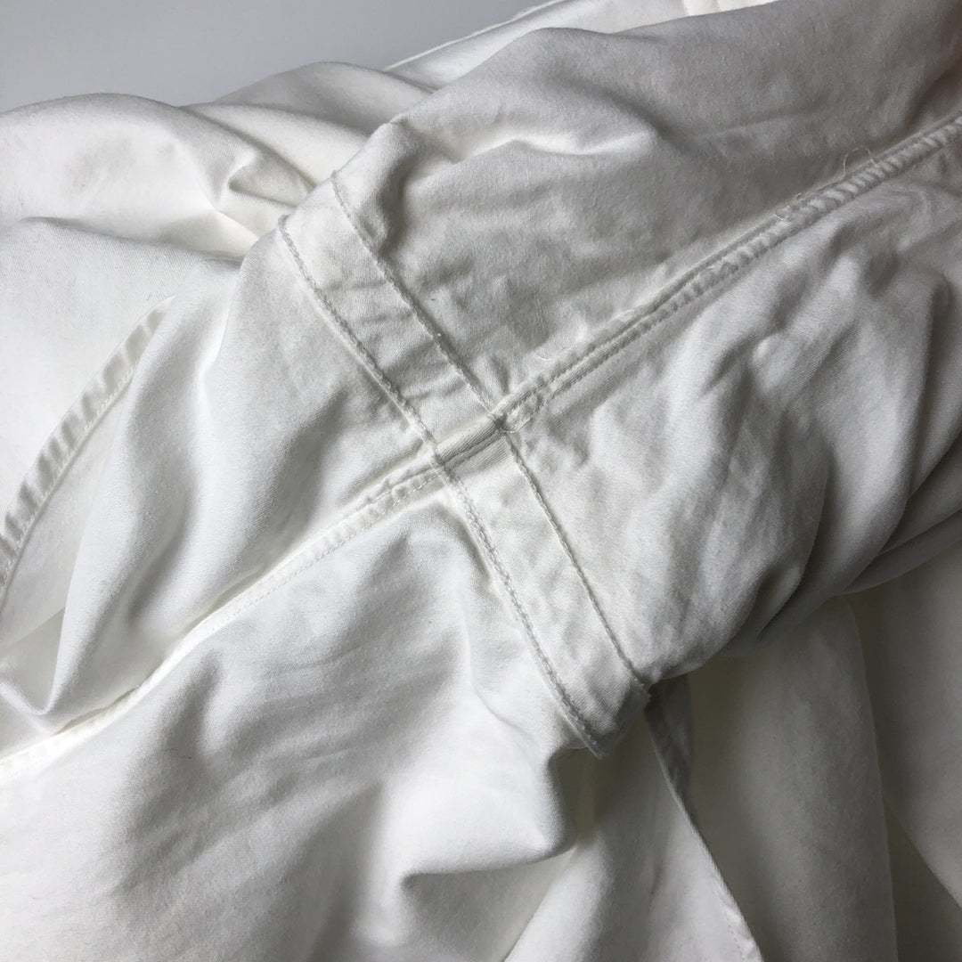 Ralph Lauren Classic Fit long sleeve button down shirt, men's size M cotton white type Vintage Second Hand