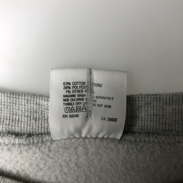 Vintage 90'S Tultex college sweatshirt, made in the USA, men's size XL cotton white type Vintage Second Hand