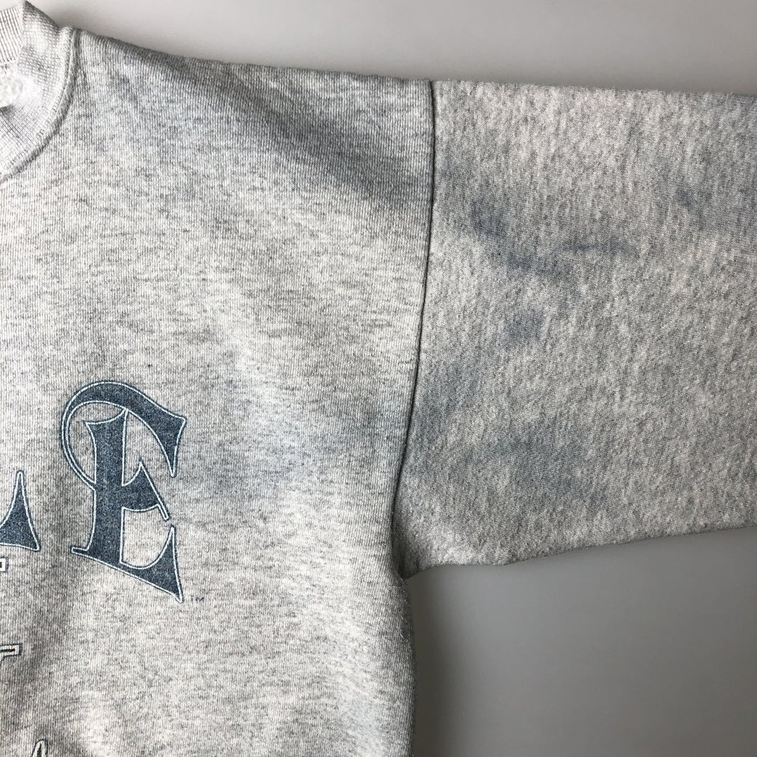 Vintage 90'S Tultex college sweatshirt, made in the USA, men's size XL cotton white type Vintage Second Hand