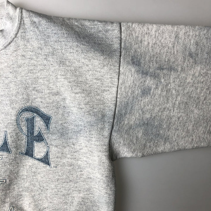 Vintage 90'S Tultex college sweatshirt, made in the USA, men's size XL cotton white type Vintage Second Hand