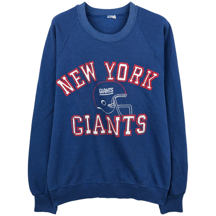 NFL New York Giants New York Giants Print Sweatshirt, Men's Size L unclear blue type Vintage Second Hand
