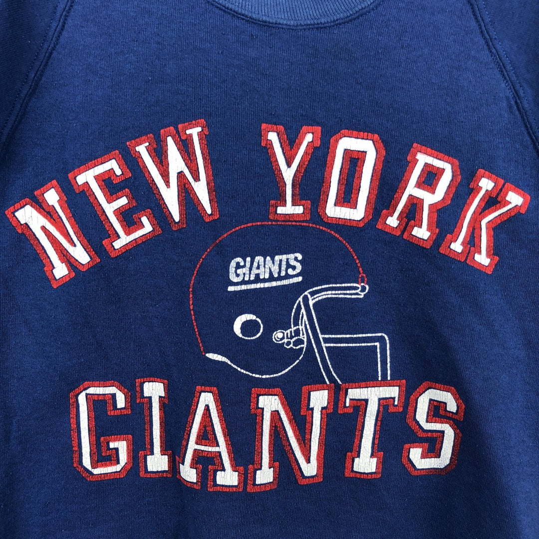 NFL New York Giants New York Giants Print Sweatshirt, Men's Size L unclear blue type Vintage Second Hand
