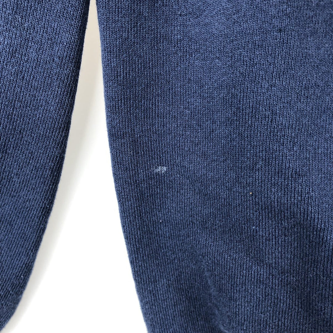 Fruit of the Loom printed sweatshirt, made in the USA, men's size XL cotton navy blue type Vintage Second Hand