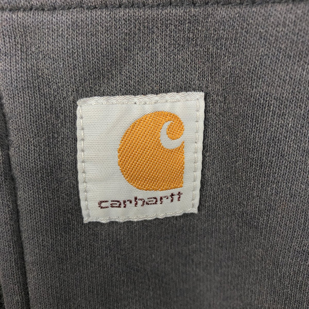 Carhartt Loose Fit Sweat Full Zip Hoodie, Men's XL cotton black type Vintage Second Hand