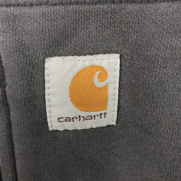 Carhartt Loose Fit Sweat Full Zip Hoodie, Men's XL cotton black type Vintage Second Hand