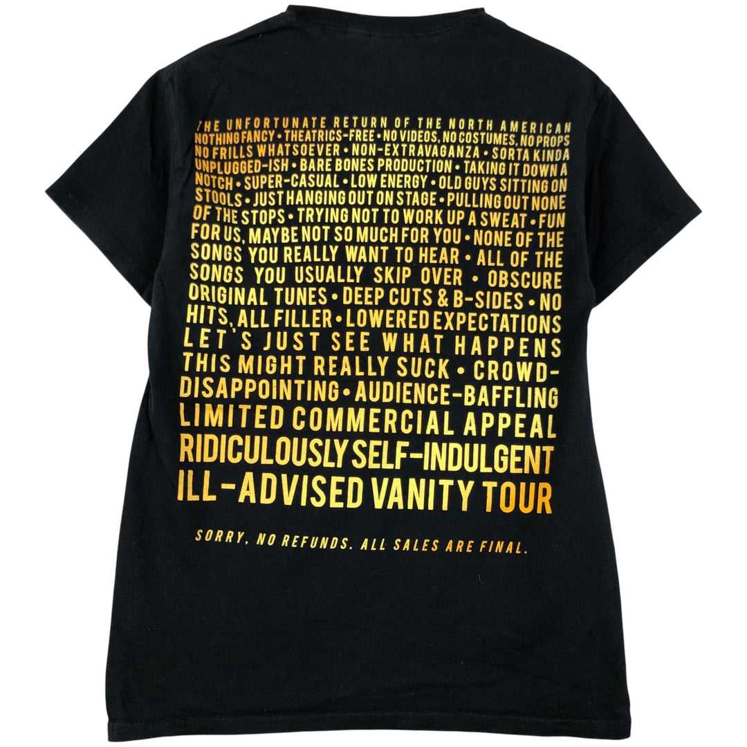 Gildan AL YANKOVIC band T-shirt, women's size S cotton black type Vintage Second Hand