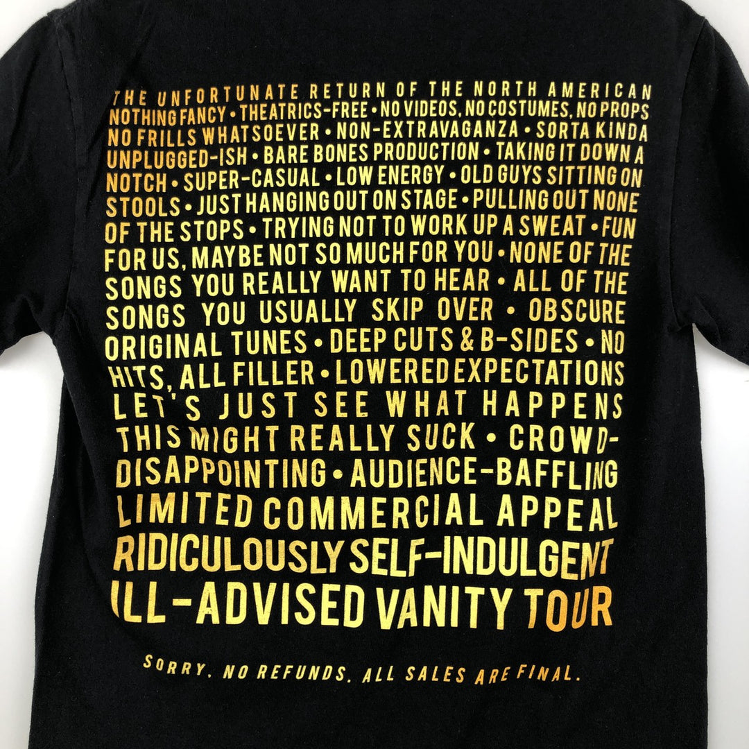 Gildan AL YANKOVIC band T-shirt, women's size S cotton black type Vintage Second Hand