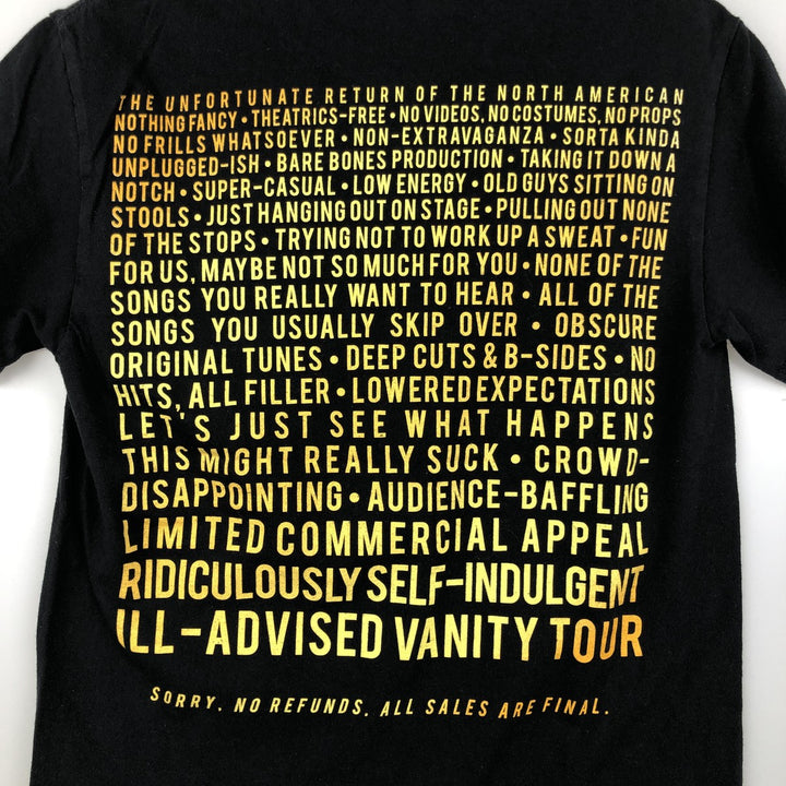 Gildan AL YANKOVIC band T-shirt, women's size S cotton black type Vintage Second Hand