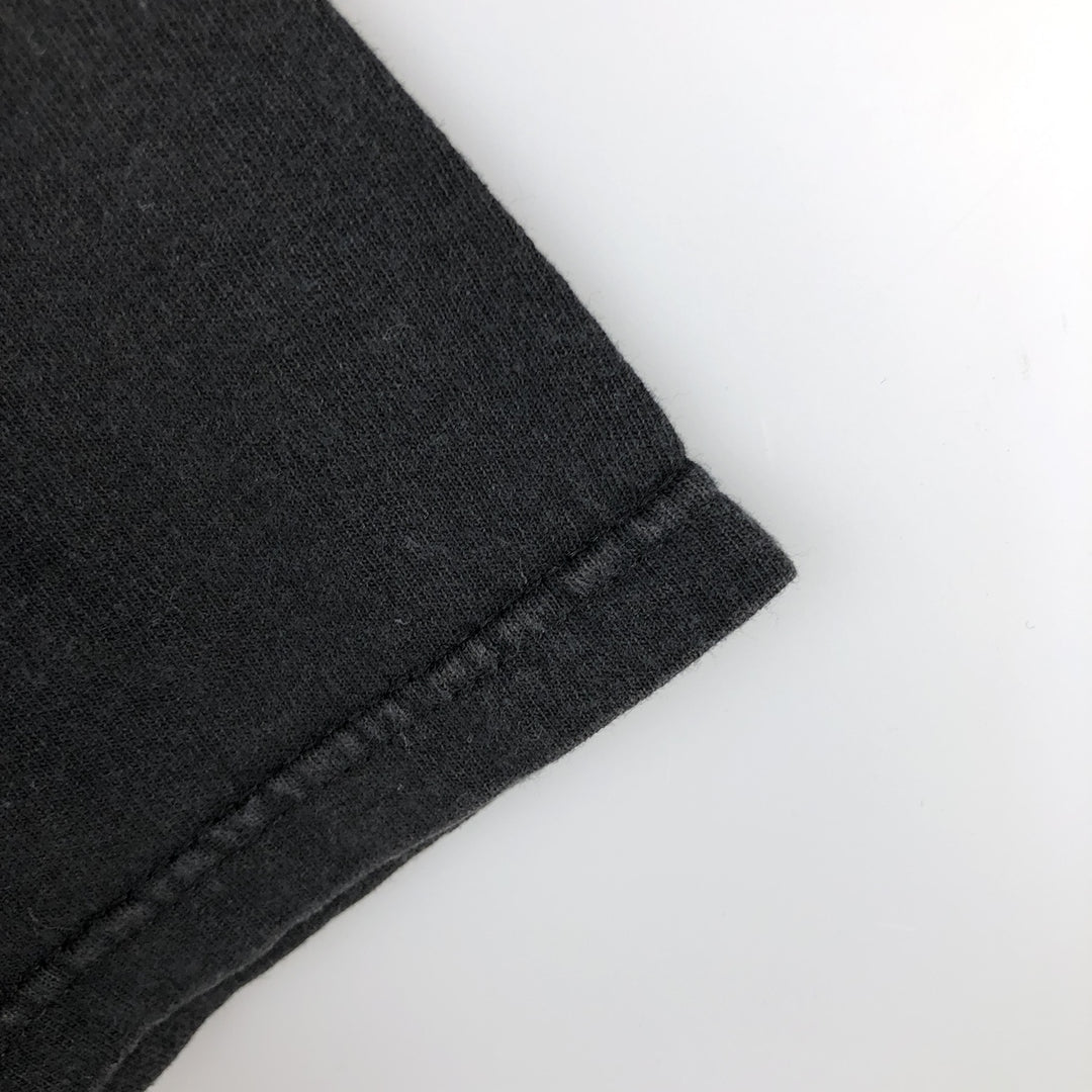 2000'S Delta Popeye character print T-shirt, men's size M cotton black type Vintage Second Hand