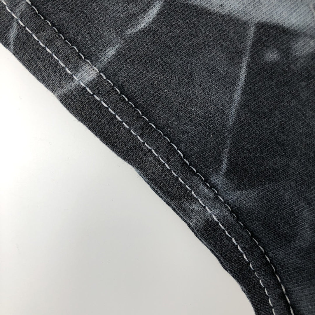 Santa Cruz Tie-Dye Pattern Surf Skate T-Shirt, Women's, Size Medium unclear Charcoal Vintage Second Hand