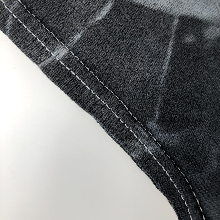 Santa Cruz Tie-Dye Pattern Surf Skate T-Shirt, Women's, Size Medium unclear Charcoal Vintage Second Hand