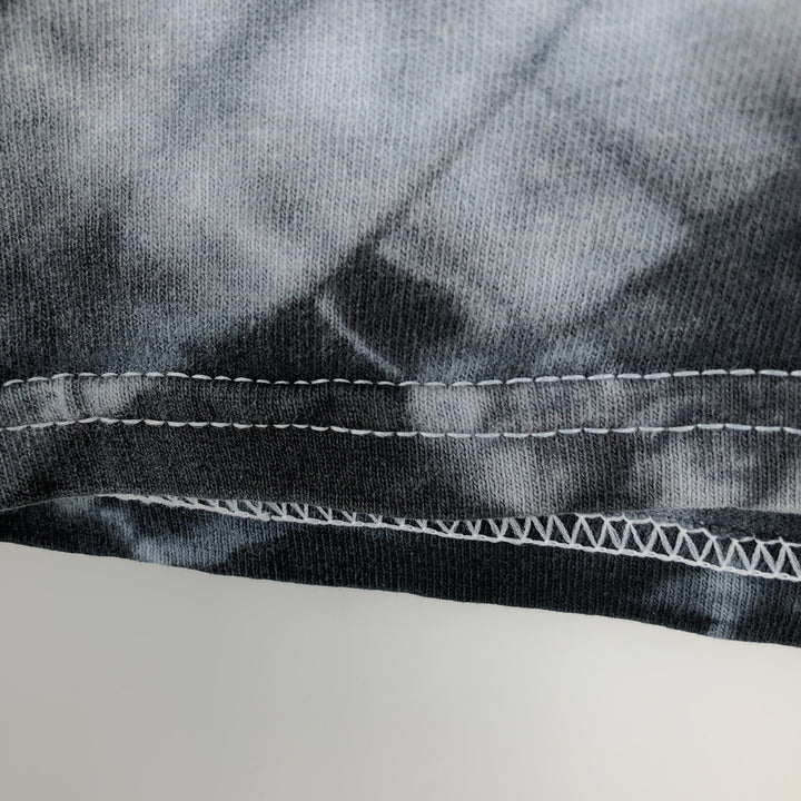 Santa Cruz Tie-Dye Pattern Surf Skate T-Shirt, Women's, Size Medium unclear Charcoal Vintage Second Hand