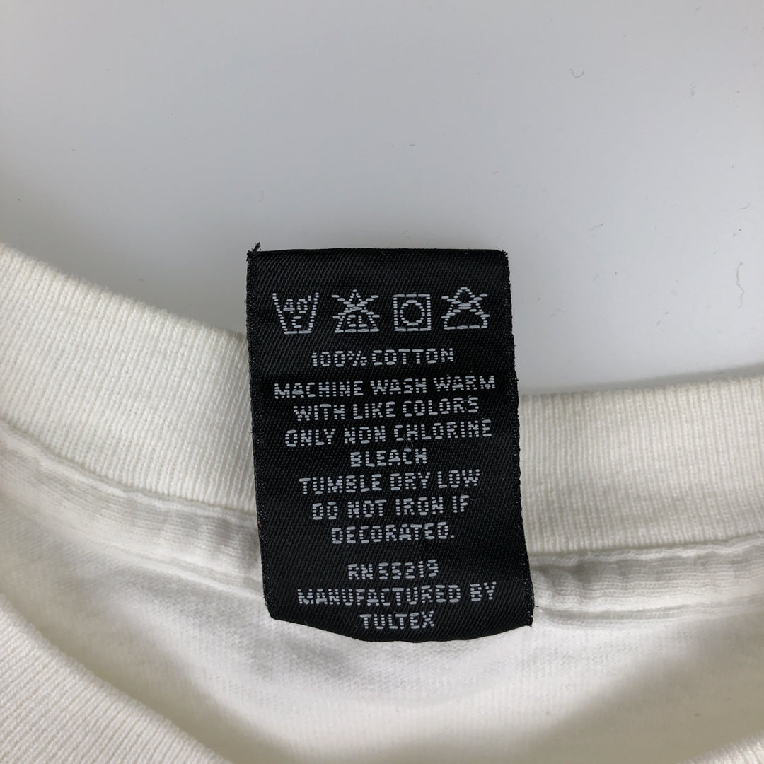 MICKY UNLIMITED Mickey Mouse and Minnie Mouse character print T-shirt, women's, size M, vintage cotton white type Vintage Second Hand