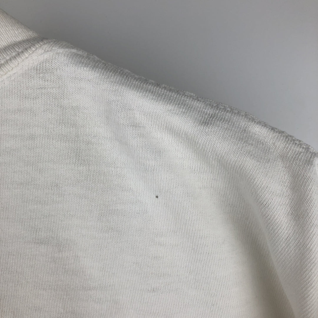 MICKY UNLIMITED Mickey Mouse and Minnie Mouse character print T-shirt, women's, size M, vintage cotton white type Vintage Second Hand