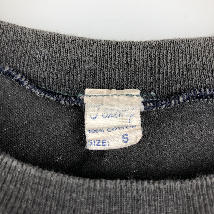 SNOOPY Woodstock character print T-shirt, men's size small, vintage cotton black type Vintage Second Hand