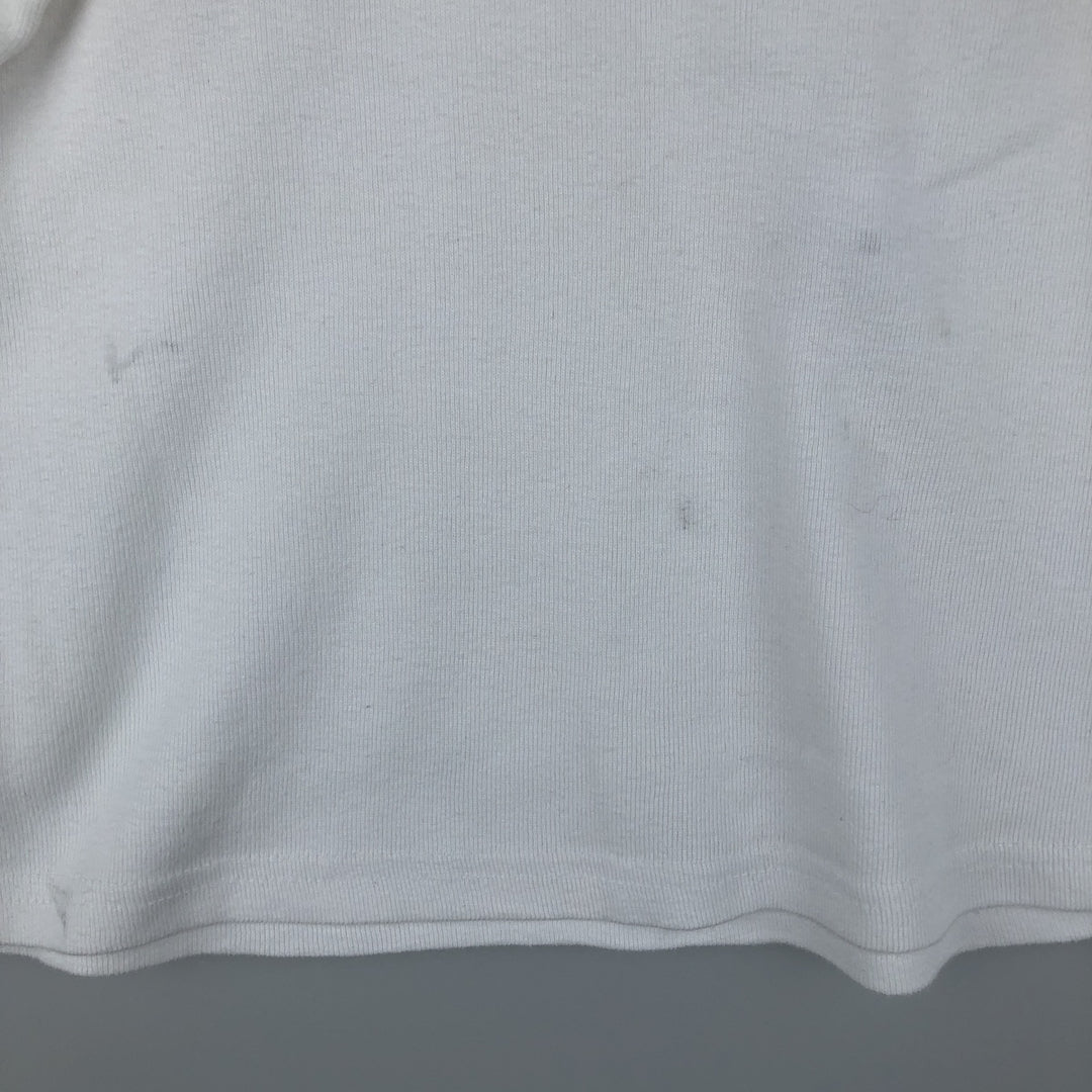 2000'S THE DISNEY STORE TIGGER character print T-shirt, made in USA, women's size L equivalent. cotton white type Vintage Second Hand