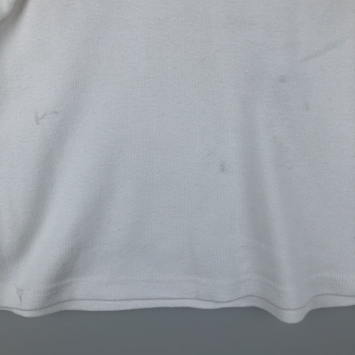 2000'S THE DISNEY STORE TIGGER character print T-shirt, made in USA, women's size L equivalent. cotton white type Vintage Second Hand