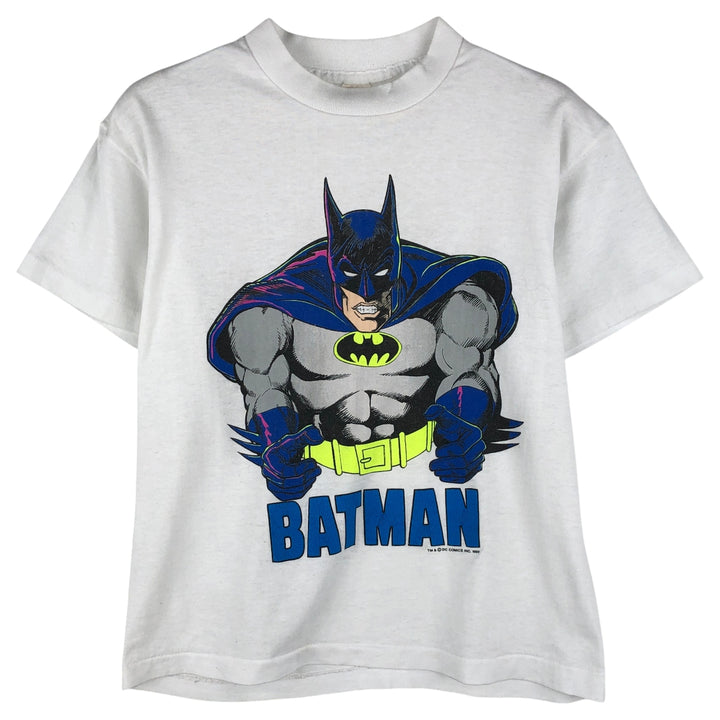 Vintage 1980'S American Marketing Works Batman character print T-shirt, Made in USA, Women's Size Large cotton white type Vintage Second Hand