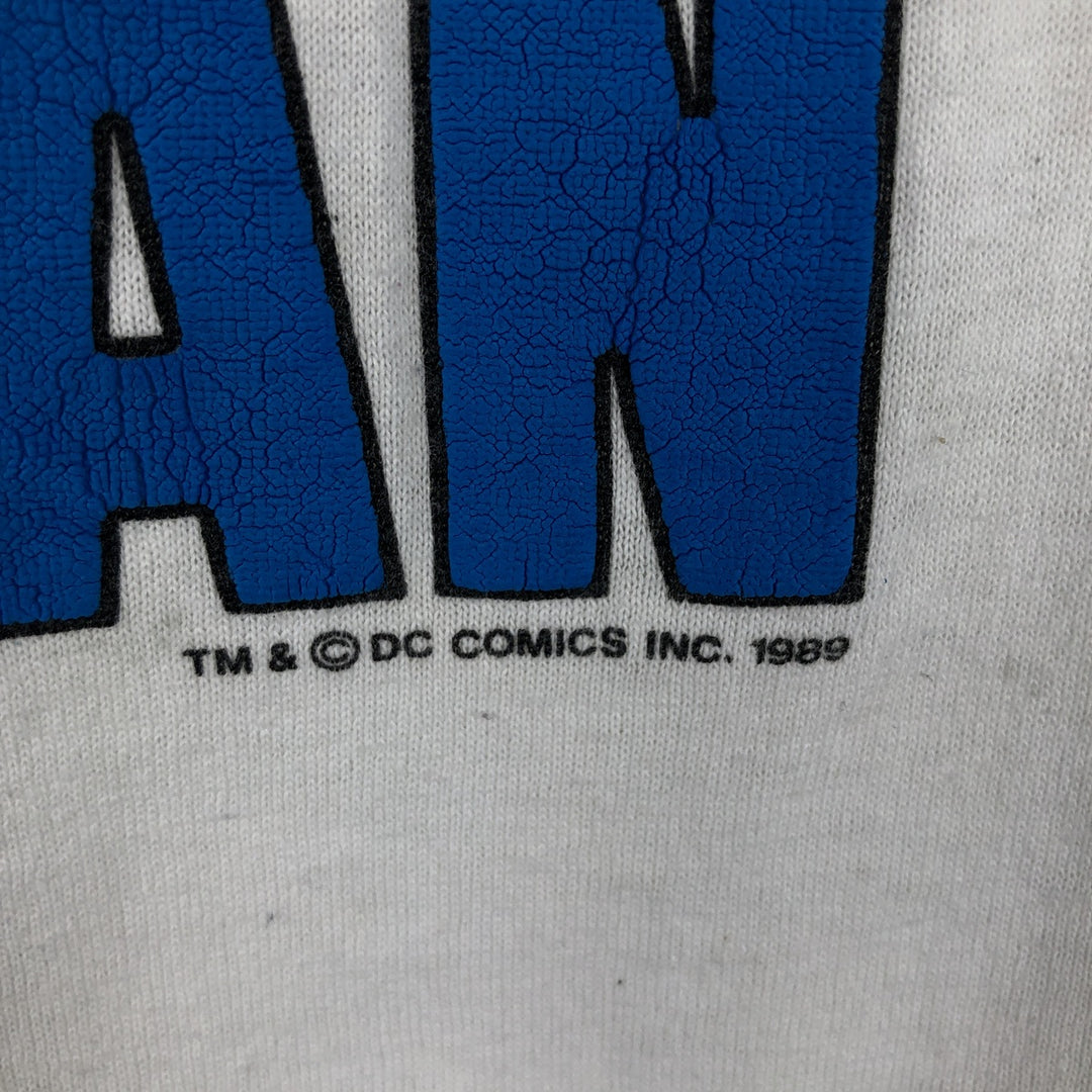 Vintage 1980'S American Marketing Works Batman character print T-shirt, Made in USA, Women's Size Large cotton white type Vintage Second Hand