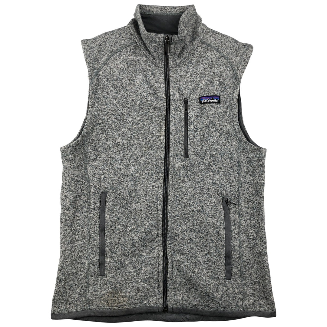 Patagonia Better Sweater Vest 25881FA18 Fleece Vest, Men's Size Small polyester gray type Vintage Second Hand
