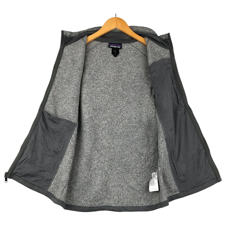 Patagonia Better Sweater Vest 25881FA18 Fleece Vest, Men's Size Small polyester gray type Vintage Second Hand