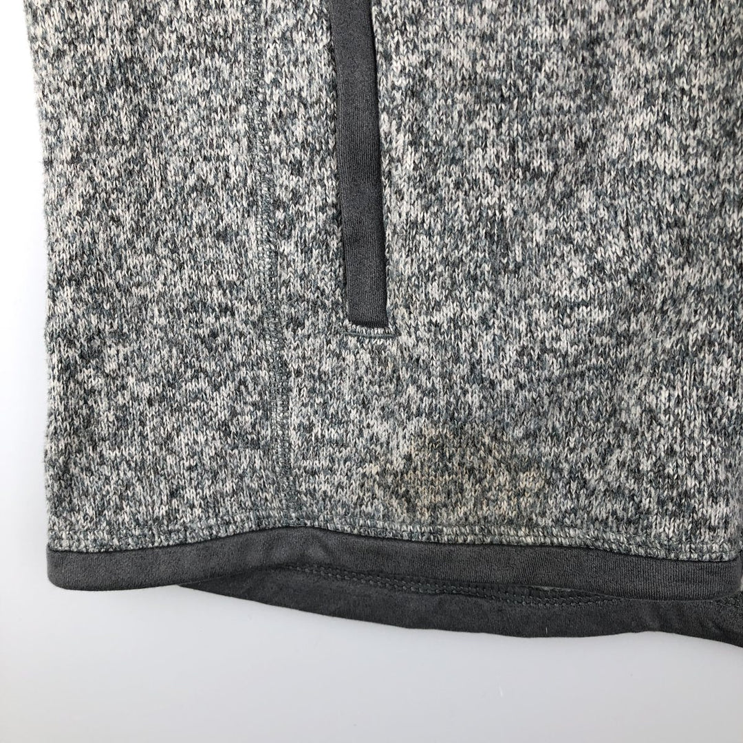 Patagonia Better Sweater Vest 25881FA18 Fleece Vest, Men's Size Small polyester gray type Vintage Second Hand