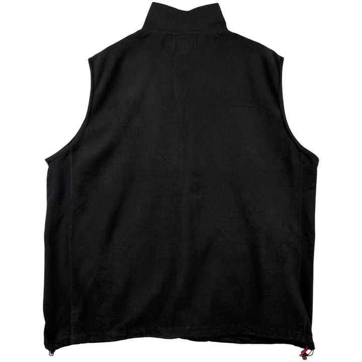 Ralph Lauren POLO by Ralph Lauren fleece vest, men's size XL polyester black type Vintage Second Hand