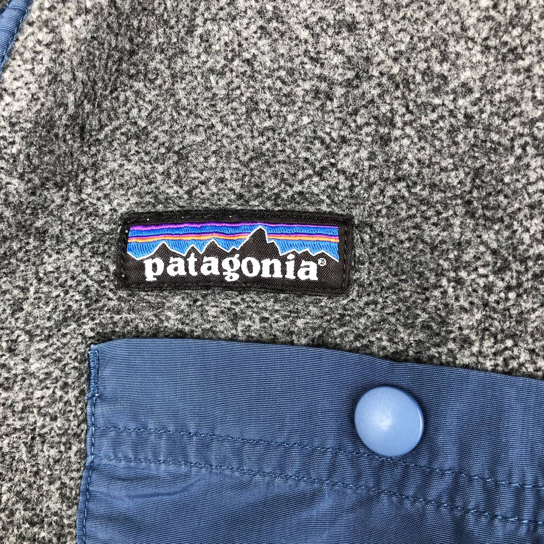 Patagonia Synchilla Fleece Vest (25681FA14), Men's Size Small polyester gray type Vintage Second Hand