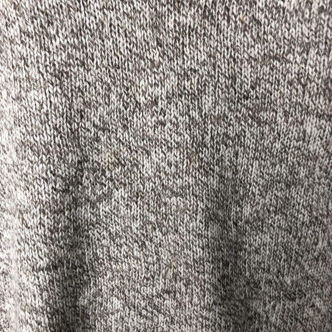 Vintage LLBean wool knit sweater from the 1980'S to 1990s, size XL, for men wool unbleached Vintage Second Hand