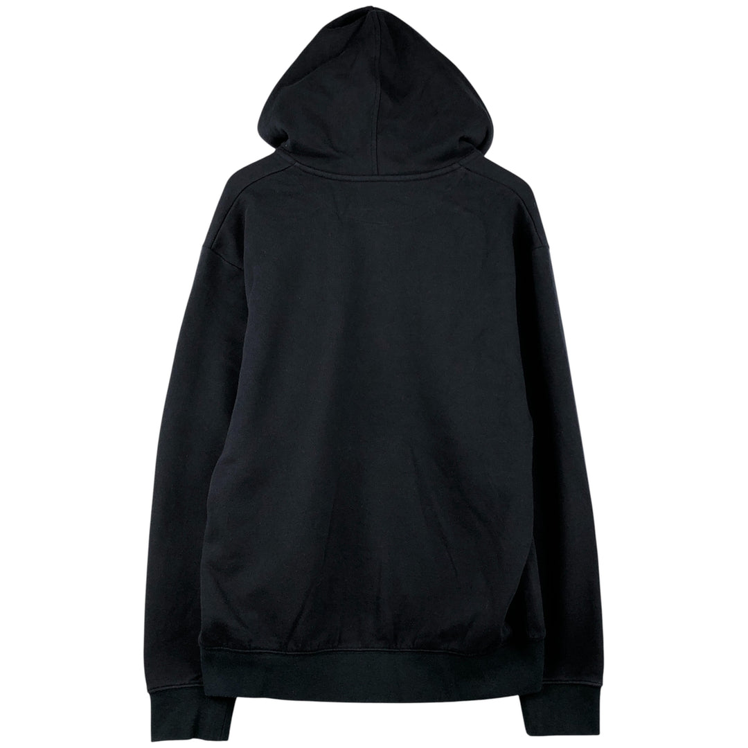 00'S Nike Sweat Full Zip Hoodie Men's L size cotton black type Vintage Second Hand