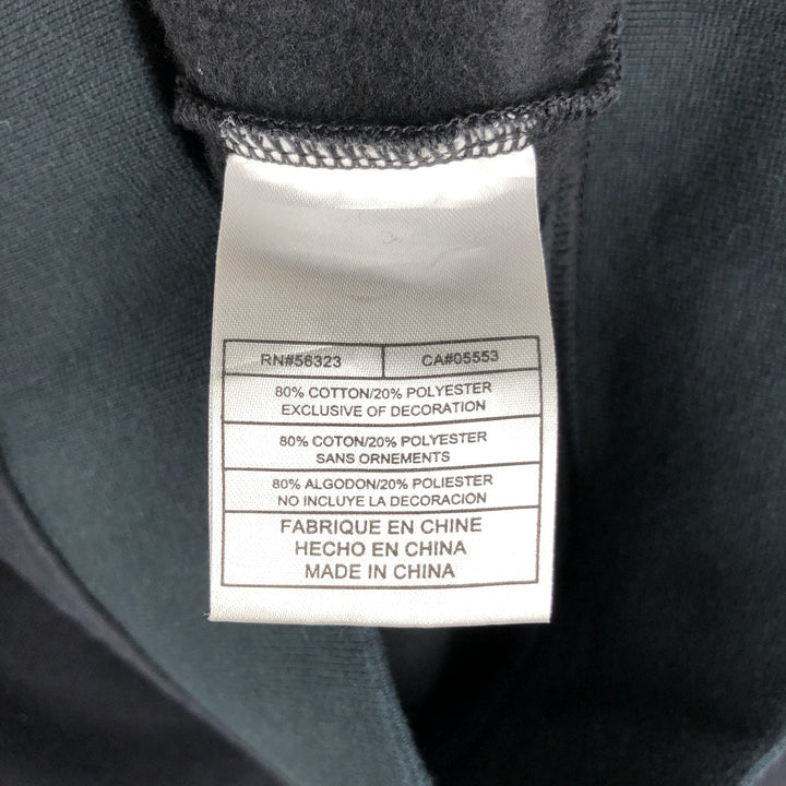 00'S Nike Sweat Full Zip Hoodie Men's L size cotton black type Vintage Second Hand