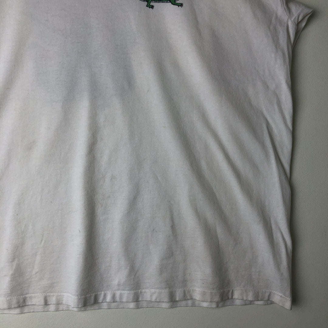 Vintage 90'S House of Blues band T-shirt, Made in USA, Men's XXL cotton white type Vintage Second Hand