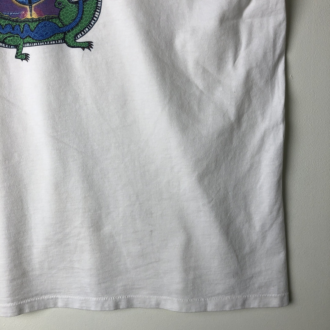 Vintage 90'S House of Blues band T-shirt, Made in USA, Men's XXL cotton white type Vintage Second Hand