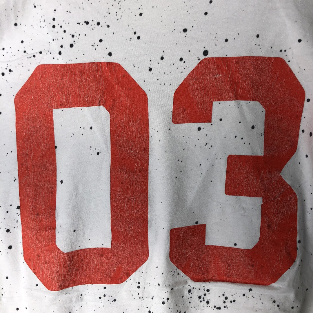 A Day to Remember All-Over Print Band T-Shirt, Men's Size L unclear white type Vintage Second Hand