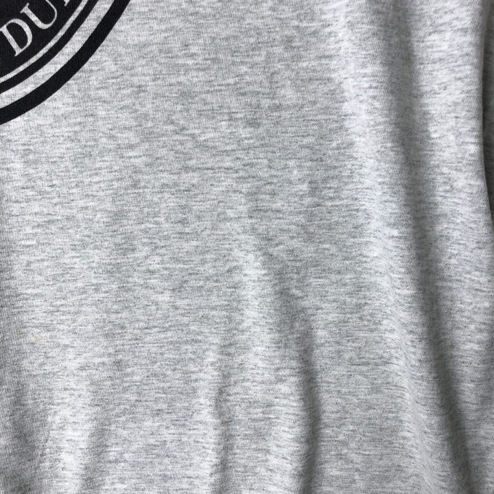 90'S GUINNESS Advertising T-shirt, Men's Size L unclear gray type Vintage Second Hand