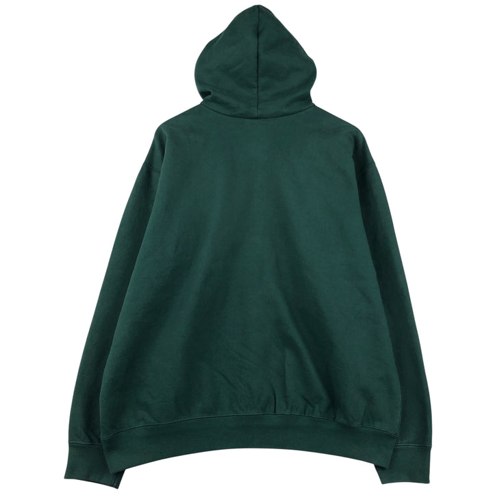 90'S Carhartt pullover sweatshirt, made in the USA, men's size XL, vintage cotton green type Vintage Second Hand