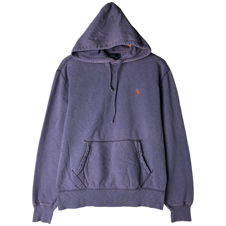 Ralph Lauren POLO by Ralph Lauren Sweatshirt Pullover Hoodie Men's M size cotton purple type Vintage Second Hand