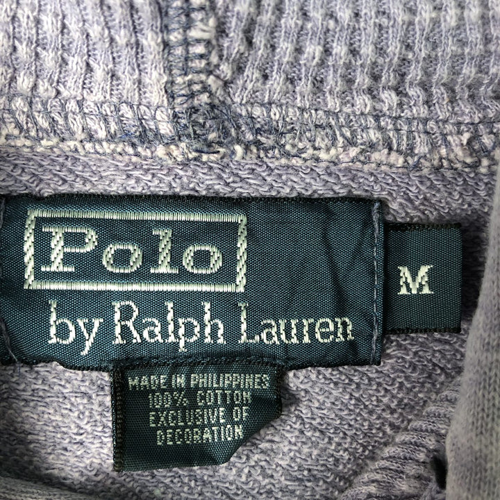 Ralph Lauren POLO by Ralph Lauren Sweatshirt Pullover Hoodie Men's M size cotton purple type Vintage Second Hand