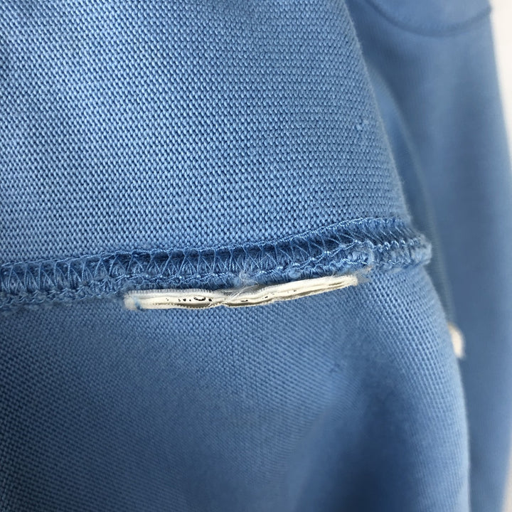 Ralph Lauren POLO by Ralph Lauren long sleeve rugby shirt, men's size L cotton Blue type light blue Vintage Second Hand