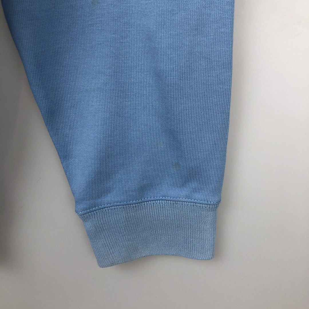 Ralph Lauren POLO by Ralph Lauren long sleeve rugby shirt, men's size L cotton Blue type light blue Vintage Second Hand