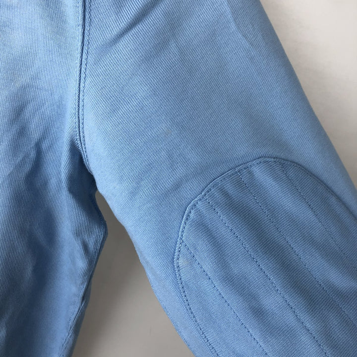 Ralph Lauren POLO by Ralph Lauren long sleeve rugby shirt, men's size L cotton Blue type light blue Vintage Second Hand