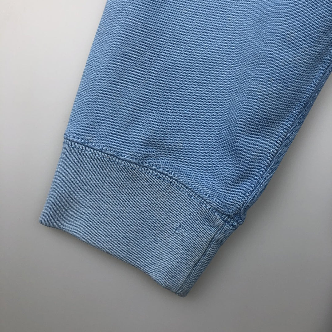 Ralph Lauren POLO by Ralph Lauren long sleeve rugby shirt, men's size L cotton Blue type light blue Vintage Second Hand