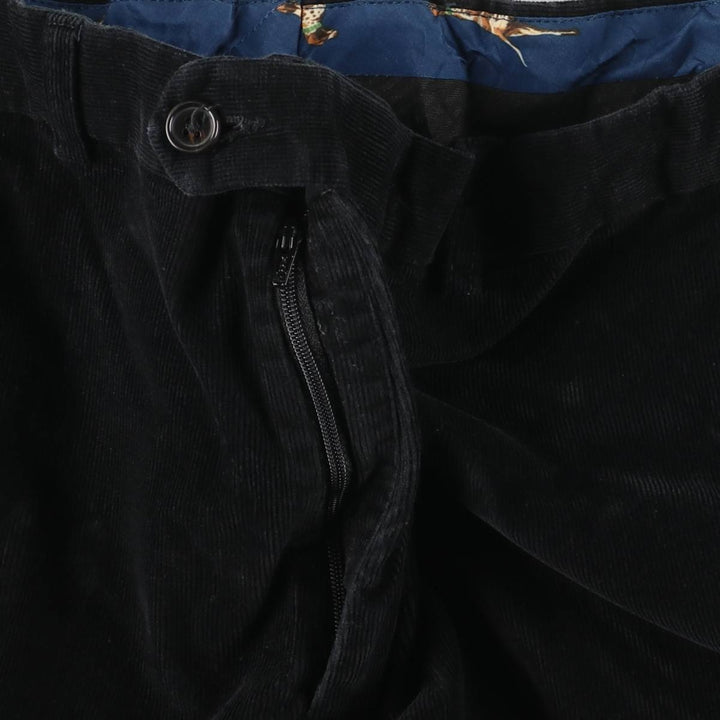 Ralph Lauren Lauren corduroy pants, men's size W37 cotton black type Vintage Second Hand